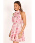 ფოტო #6 პროდუქტის Women's Gardenia Halter Mini Dress