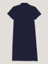 Slim Fit Solid Polo Dress