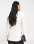 & Other Stories fitted co-ord blazer in white