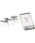 Фото #15 товара Запонки Bey-Berk Silver Plated & Money Clip