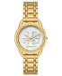 ფოტო #1 პროდუქტის Women's Miller Gold-Tone Stainless Steel Bracelet Watch 34mm