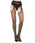Фото #4 товара Колготки MeMoi женские прозрачные с кружевным краем Sexy Suspender