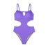 Фото #4 товара Women's Bead Detail Tunneled Front Cut Out One Piece Swimsuit - Shade & Shore
