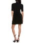 Theory Combo A-Line Dress Women's Black P