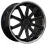 Колесный диск литой Corspeed Deville Inox mattblack PureSport gefräst - DS5 9x20 ET29 - LK5/120 ML74.1