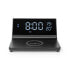 Фото #1 товара Nedis Alarm clock with wireless charging - Digital alarm clock - Rectangle - Black - Acrylonitrile butadiene styrene (ABS) - 24h - 1 °C