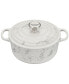 Фото #1 товара 4.5 Quart Cast Iron Round Dutch Oven with Marble Applique