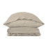 Комплект чехлов для одеяла Alexandra House Living Qutun Бежевый 90 кровать 3 Предметы
