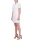 ფოტო #3 პროდუქტის Women's Eyelet Bead-Embellished Shirtdress