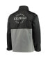 Фото #4 товара Куртка с капюшоном от Tommy Hilfiger черно-серого цвета Pittsburgh Penguins Anorak Quarter-Zip Hoodie