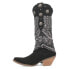 Фото #3 товара Dingo Rhapsody Southwest Snip Toe Cowboy Womens Black Casual Boots DI194-001
