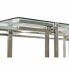 Фото #3 товара Кофейный столик DKD Home Decor Стеклянный Нержавеющая сталь (120 x 60 x 45 cm)