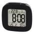 Hama RC 45 - Digital alarm clock - Black - LCD - Blue - 78 mm - 78 mm
