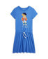 ფოტო #1 პროდუქტის Big Girls Polo Bear Cotton Jersey Dress