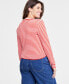 Women's Tipped V-Neck Cardigan, Created for Macy's