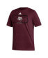 Men's Maroon Texas A M Aggies Locker Lines Softball Fresh T-Shirt