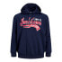 Фото #3 товара JACK & JONES Logo 2 Col Plus Size hoodie