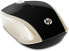 Фото #4 товара HP Wireless Mouse 200 (Silk Gold) - Ambidextrous - Optical - RF Wireless - 1000 DPI - Black - Gold