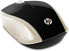 Фото #3 товара HP Wireless Mouse 200 (Silk Gold) - Ambidextrous - Optical - RF Wireless - 1000 DPI - Black - Gold