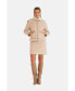 ფოტო #4 პროდუქტის Women's Biker Jacket, Beige