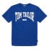 TOM TAILOR 1037515 Regular Printed Slub short sleeve T-shirt