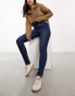 Фото #1 товара New Look lift and shape skinny jeans in dark blue