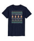 Фото #1 товара Men's Friends Christmas Short Sleeve T-shirt