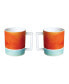 Reve Orange Mugs - Set of 2