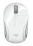 Фото #2 товара Logitech Wireless Mini Mouse M187 - Ambidextrous - Optical - RF Wireless - 1000 DPI - Silver - White