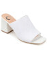 ფოტო #1 პროდუქტის Women's Lorenna Block Heel Slide Sandals