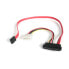 StarTech.com 18in SAS 29 Pin to SATA Cable with LP4 Power - 0.457 m - SATA 15-pin - LP4 M - SAS 29 Pin Plug - Straight - Straight - Red