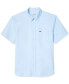 Фото #2 товара Рубашка мужская Lacoste с коротким рукавом Oxford