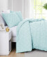 Фото #2 товара Gemma 2 Piece Textured Duvet Cover and Sham Set, Twin/Twin XL