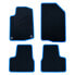 Фото #1 товара Комплект автомобильных ковриков OCC Motorsport OCCPG0008BL Синий 5 предметов
