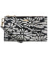 ფოტო #1 პროდუქტის Daisy Melbourne Embossed Leather Clutch