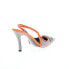 Фото #8 товара Diesel D-Venus SB Y02985-PR818-H9323 Womens Gray Slingback Heels Shoes