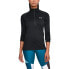 UNDER ARMOUR Jersey Tech 1/2 Zip half zip long sleeve T-shirt