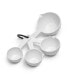 Фото #1 товара 4-Piece Fluted Melamine Measuring Cup Set