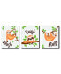 Фото #1 товара Let's Hang - Sloth - Wall Art - 7.5 x 10 in - Set of 3 Signs - Wash Brush Flush