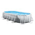 INTEX Prism 503x274x122 cm Oval Pool Steel Frame Above Ground