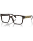 ფოტო #1 პროდუქტის Men's Rectangle Eyeglasses, VE3339U 55