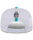 Men's White/Aqua Miami Dolphins 2024 NFL Training Camp Golfer Snapback Hat