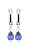 Luxury silver earrings with zircons SVLE0641SH8M100