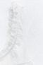 Фото #5 товара Короткое кружевное платье с бантом ZARA