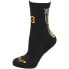 Фото #2 товара ASICS K3 Crew Socks Mens Black Athletic KWC3000-90