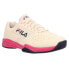 Fila Axilus 2 Energized Tennis Womens Off White Sneakers Athletic Shoes 5TM0187