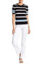 Фото #3 товара Tractr 155027 Release Hem Straight Leg Hi- Rise White Pants Size 8 /29