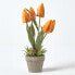 Фото #3 товара Искусственные цветы Homescapes Kunstblumen Tulpen 27 см лайловые