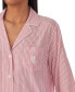 ფოტო #3 პროდუქტის Petite 2-Pc. 3/4-Sleeve Printed Pajamas Set