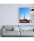 Фото #3 товара Mitch Catanzaro Washington Monument Under Light Canvas Art - 15.5" x 21"